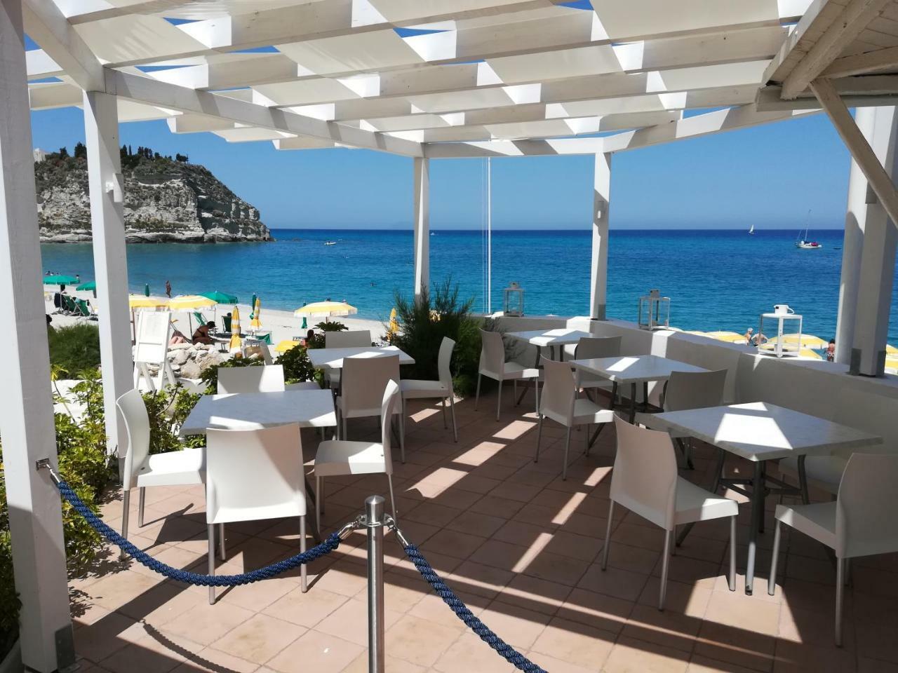 Le Roccette Mare Beach Hotel & Restaurant Tropea Dış mekan fotoğraf